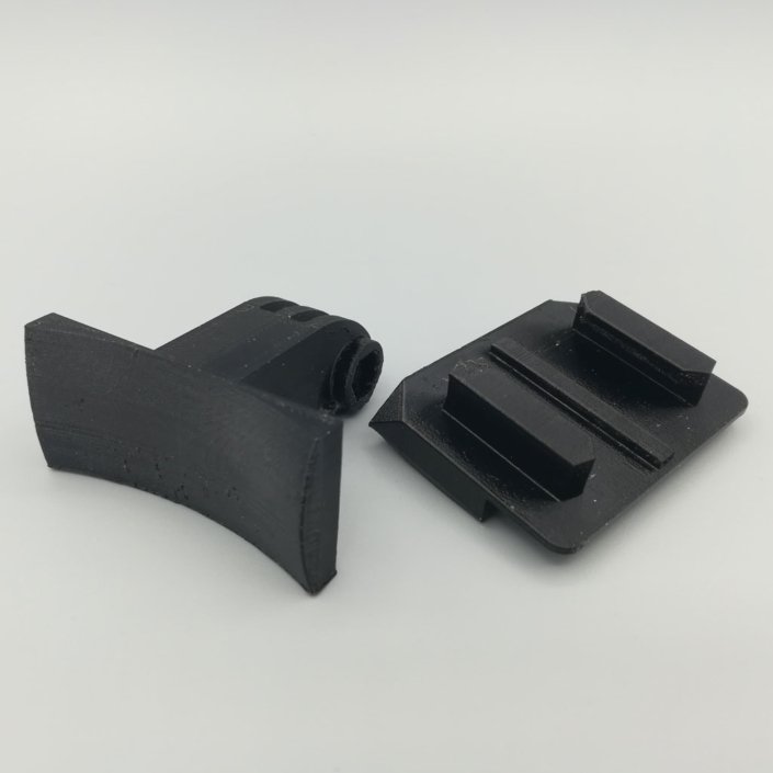 Impression 3D FDM - Support GoPro casque