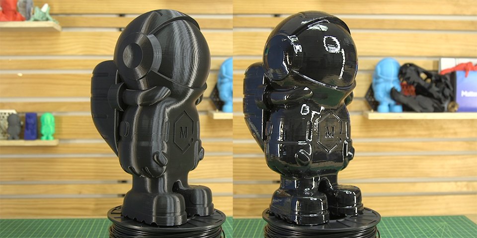 Lissage résine epoxy impression 3D