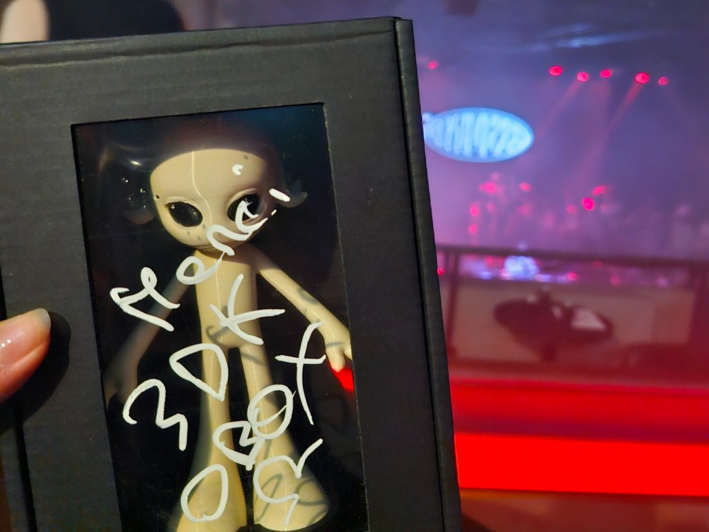 Boite figurine Oboy imprimée en 3D