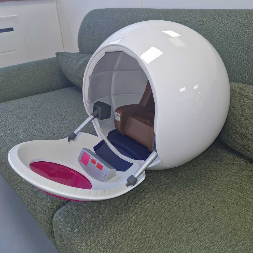 Capsule Dragon Ball impression 3D grand format avec peinture