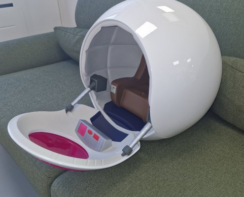 Capsule Dragon Ball impression 3D grand format avec peinture