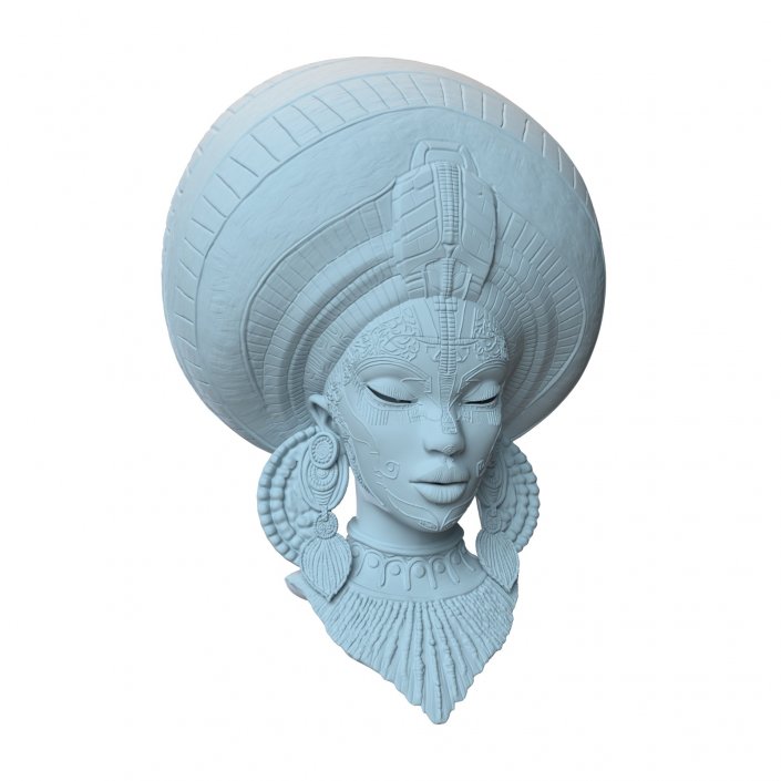 Masque africain Bureau d'étude impression 3D - Masque africain
